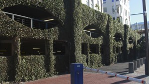 eco-friendly parking lot