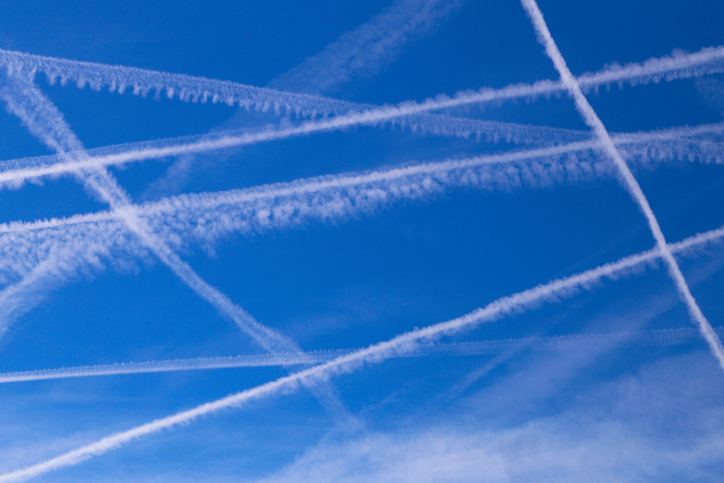 Så kallade chemtrails
